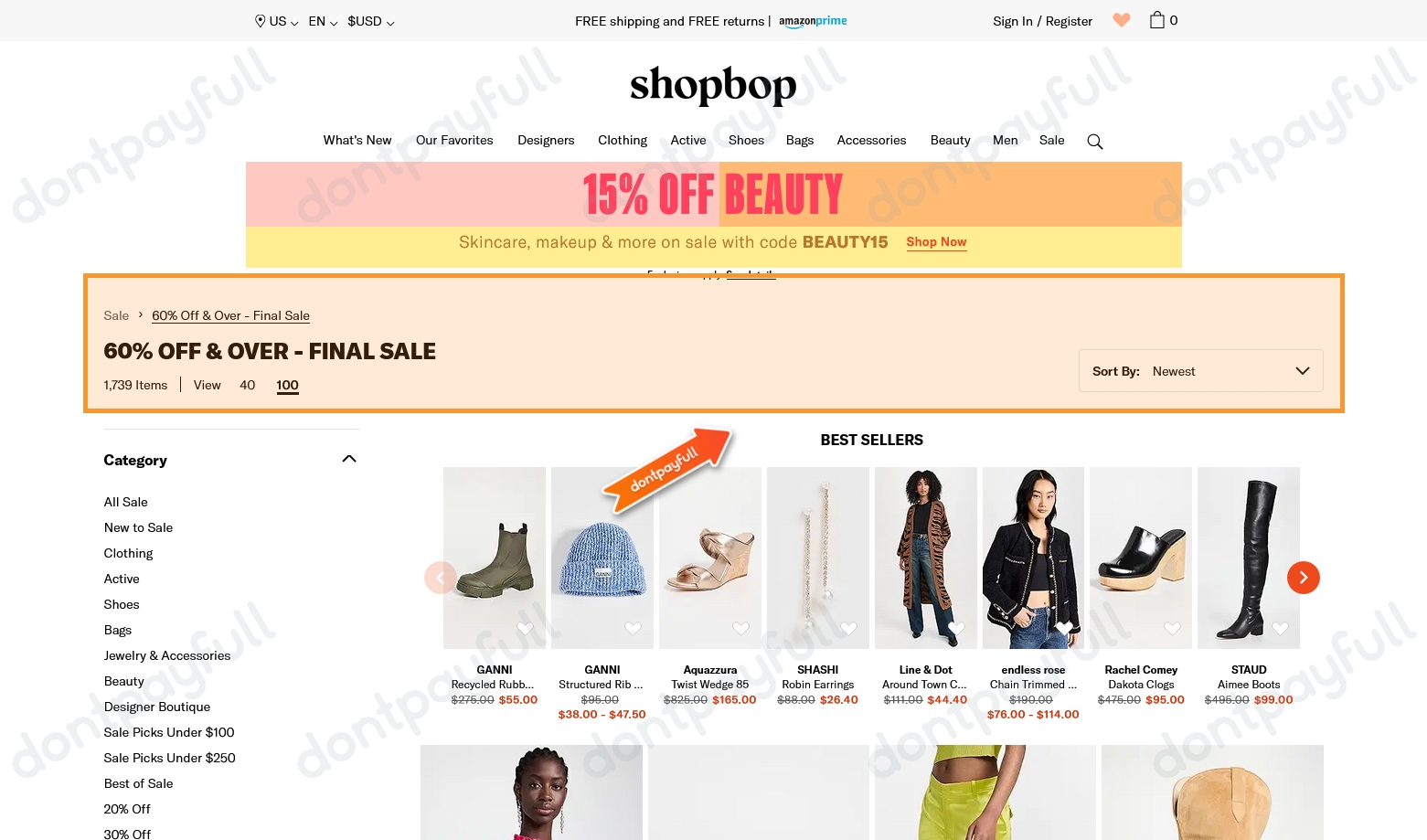 75 Off Shopbop PROMO CODES (50 Active) October 2024