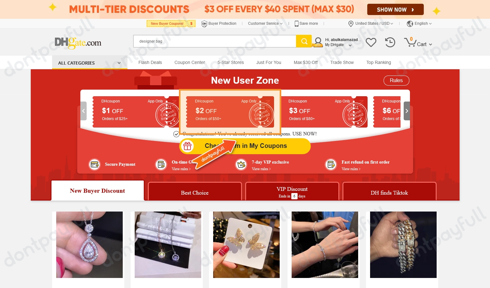 90 Off DHgate Coupon Codes, Promo Codes August 2024