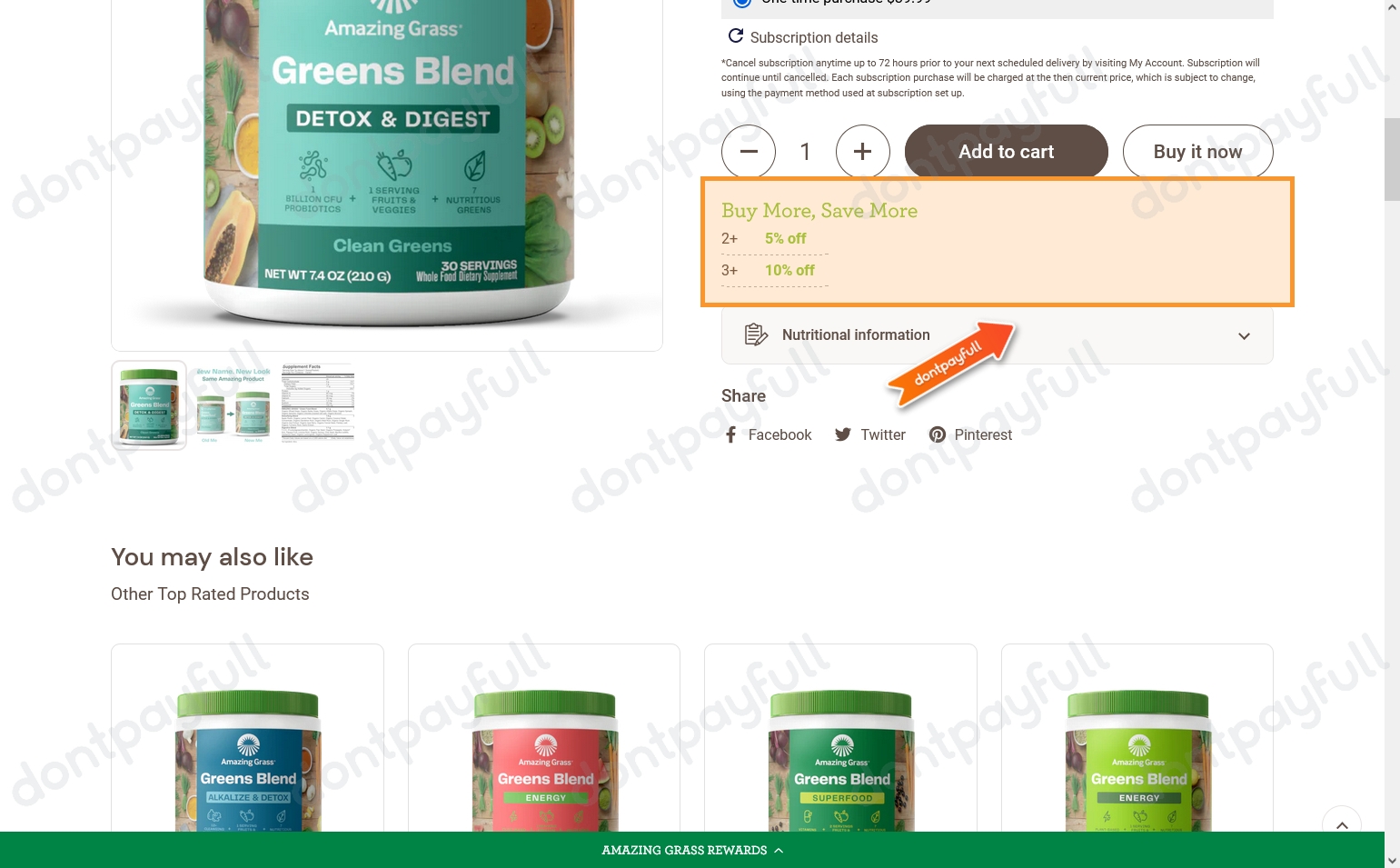 40 Off Amazing Grass COUPON CODES September 2024