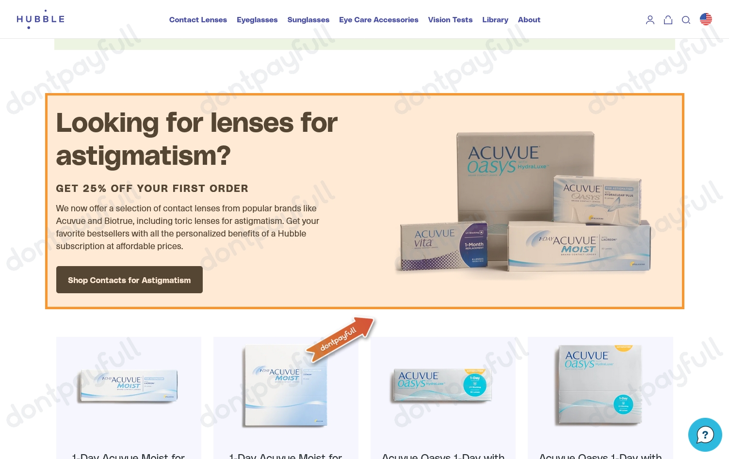 60 Off Hubble Contacts PROMO CODES ⇨ October 2024