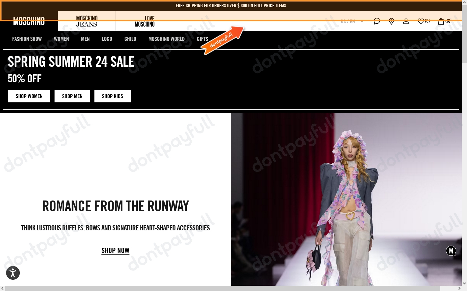 50 Off MOSCHINO PROMO CODES ⇨ September 2024