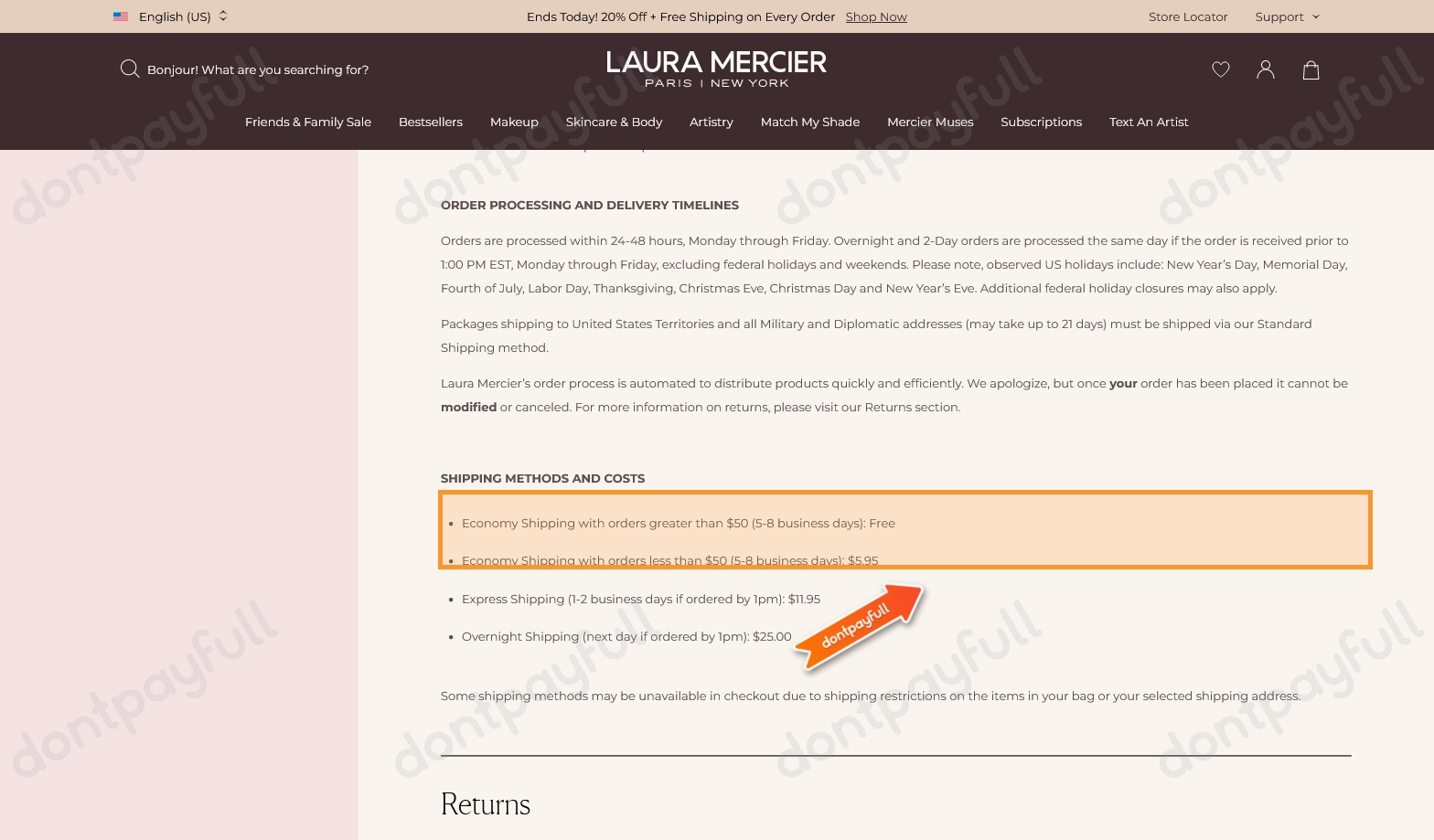 Laura Mercier Discount Codes 70 OFF October 2024