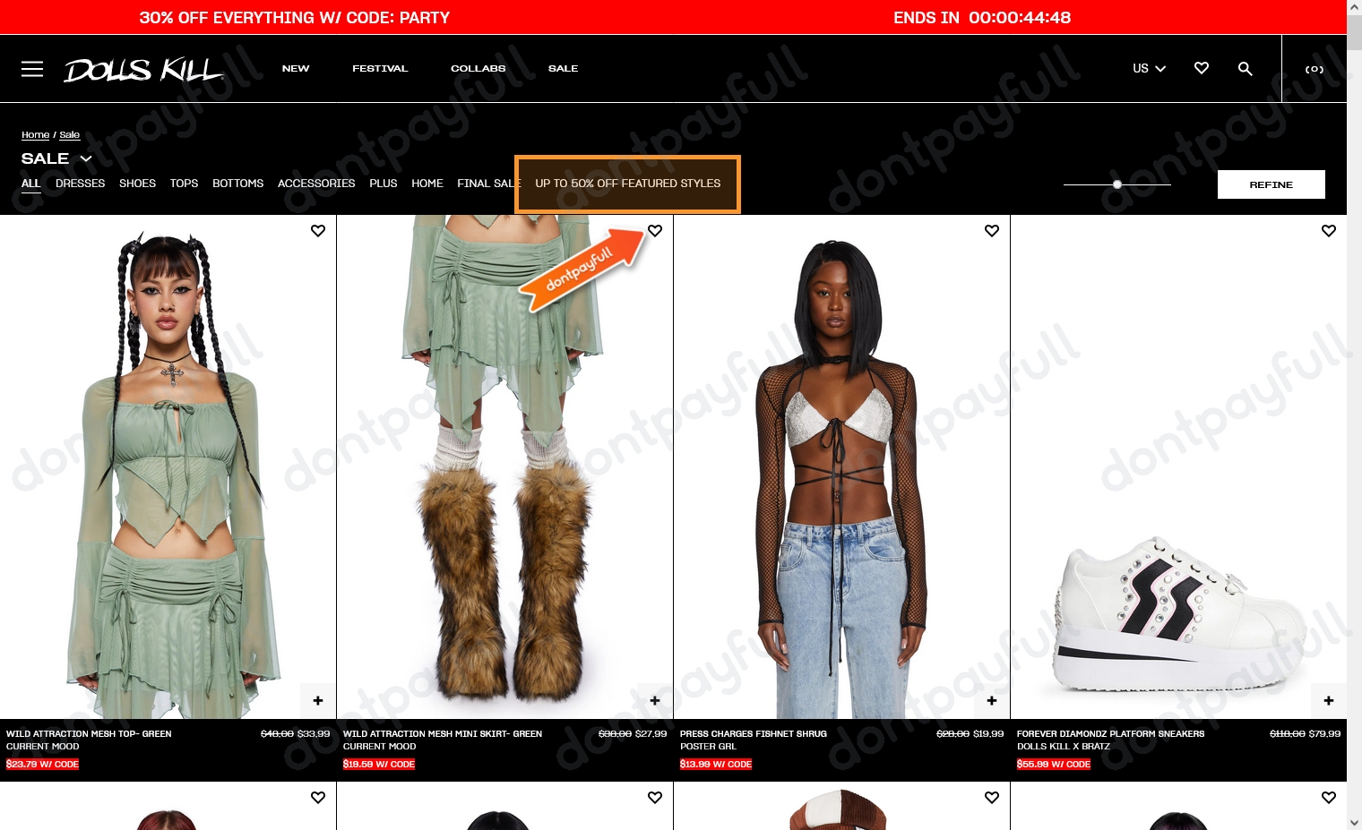 80 Off Dolls Kill Coupons, Discount Codes August 2024