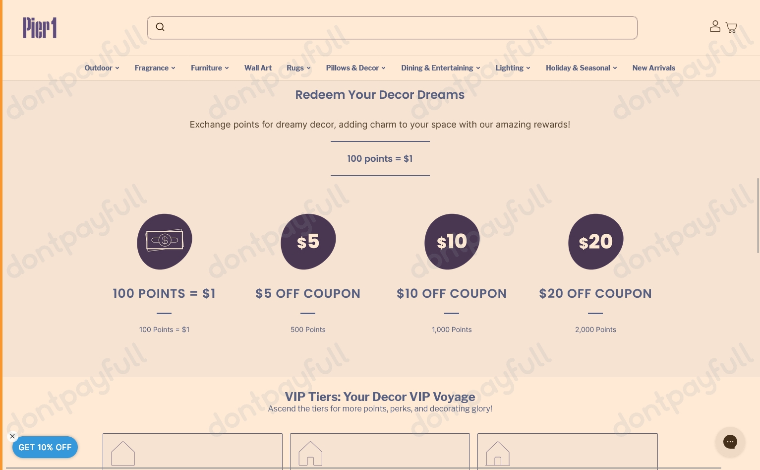 Pier 1 Coupons 62 Off Promo Codes September 2024