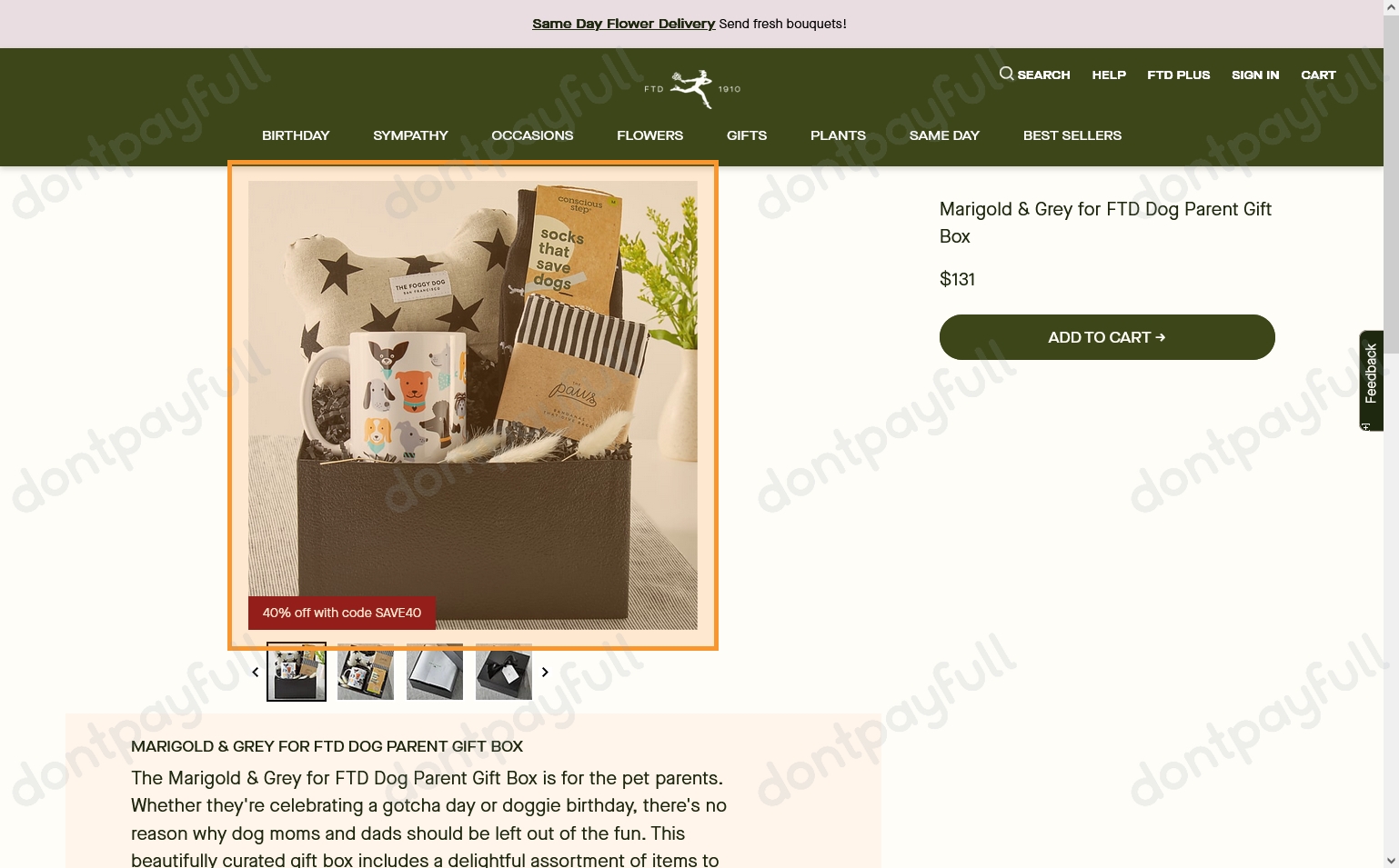 FTD Flowers Coupons Get 40 OFF in October 2024