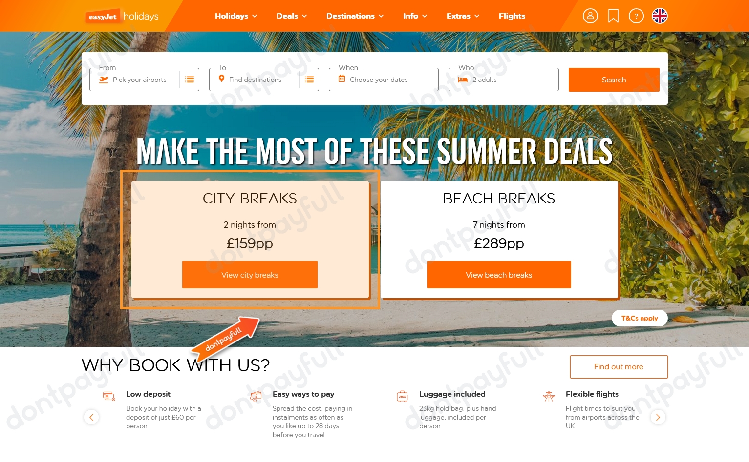 EasyJet Holidays Discount Codes £200 OFF Sept. 2024