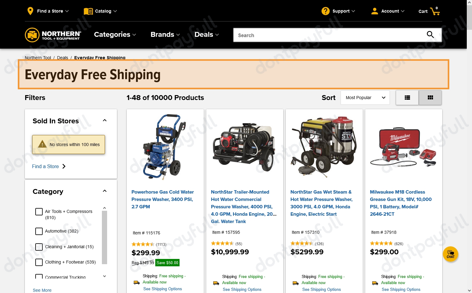 Northern Tool Promo Codes 50 Off Coupons Dec. 2024
