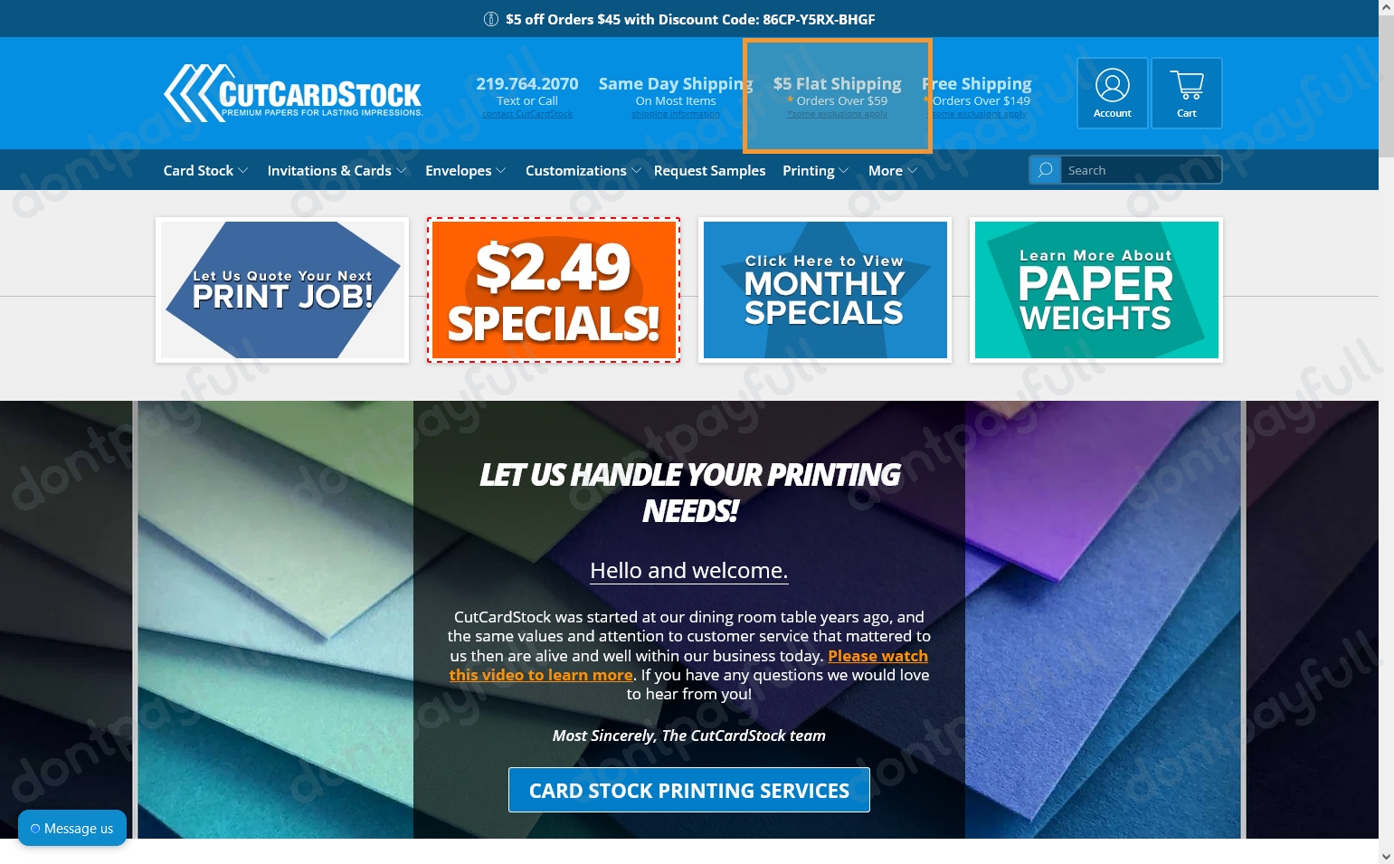 75 Off CutCardStock DISCOUNT CODES ⇨ October 2024