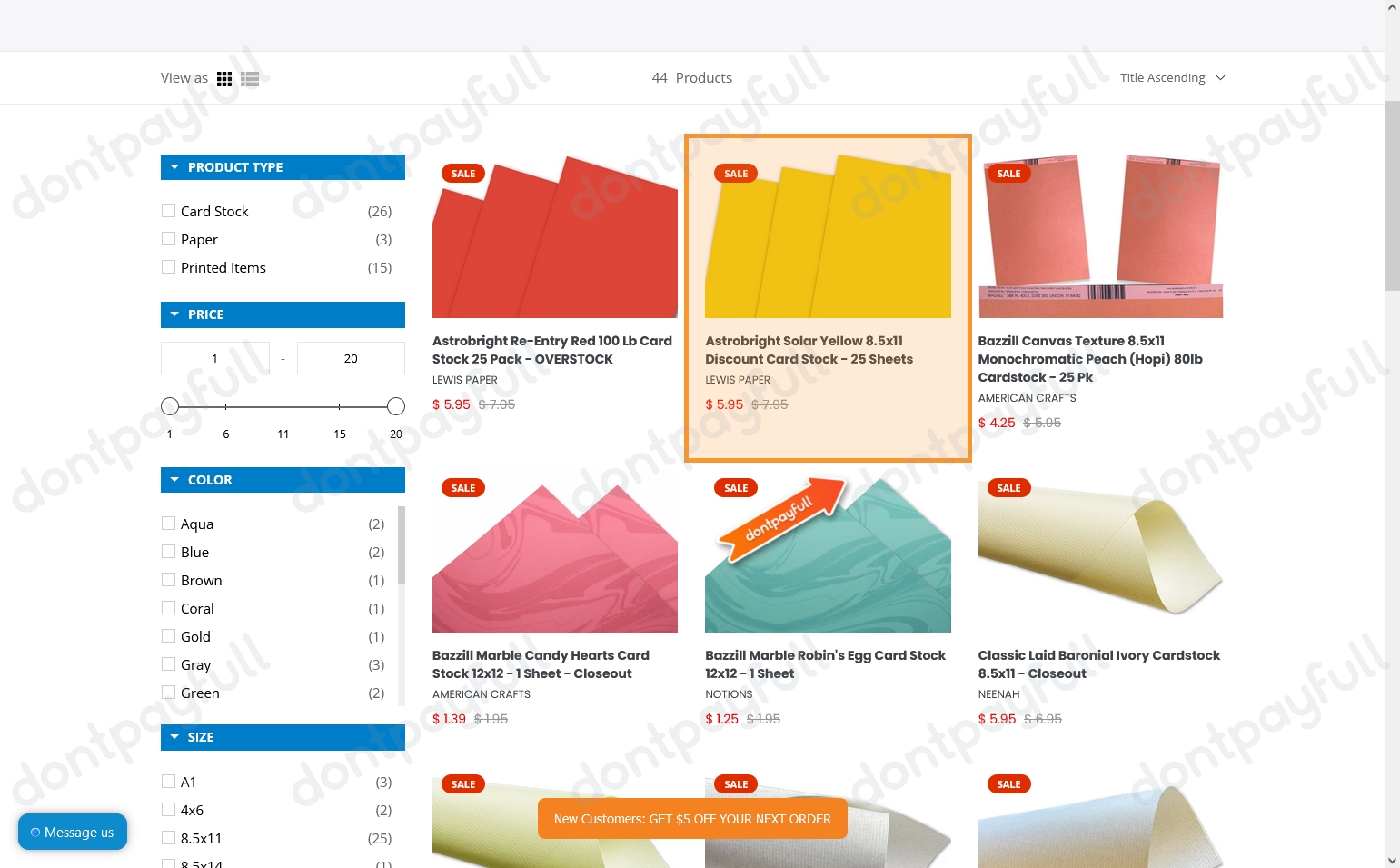 75 Off CutCardStock DISCOUNT CODES ⇨ October 2024