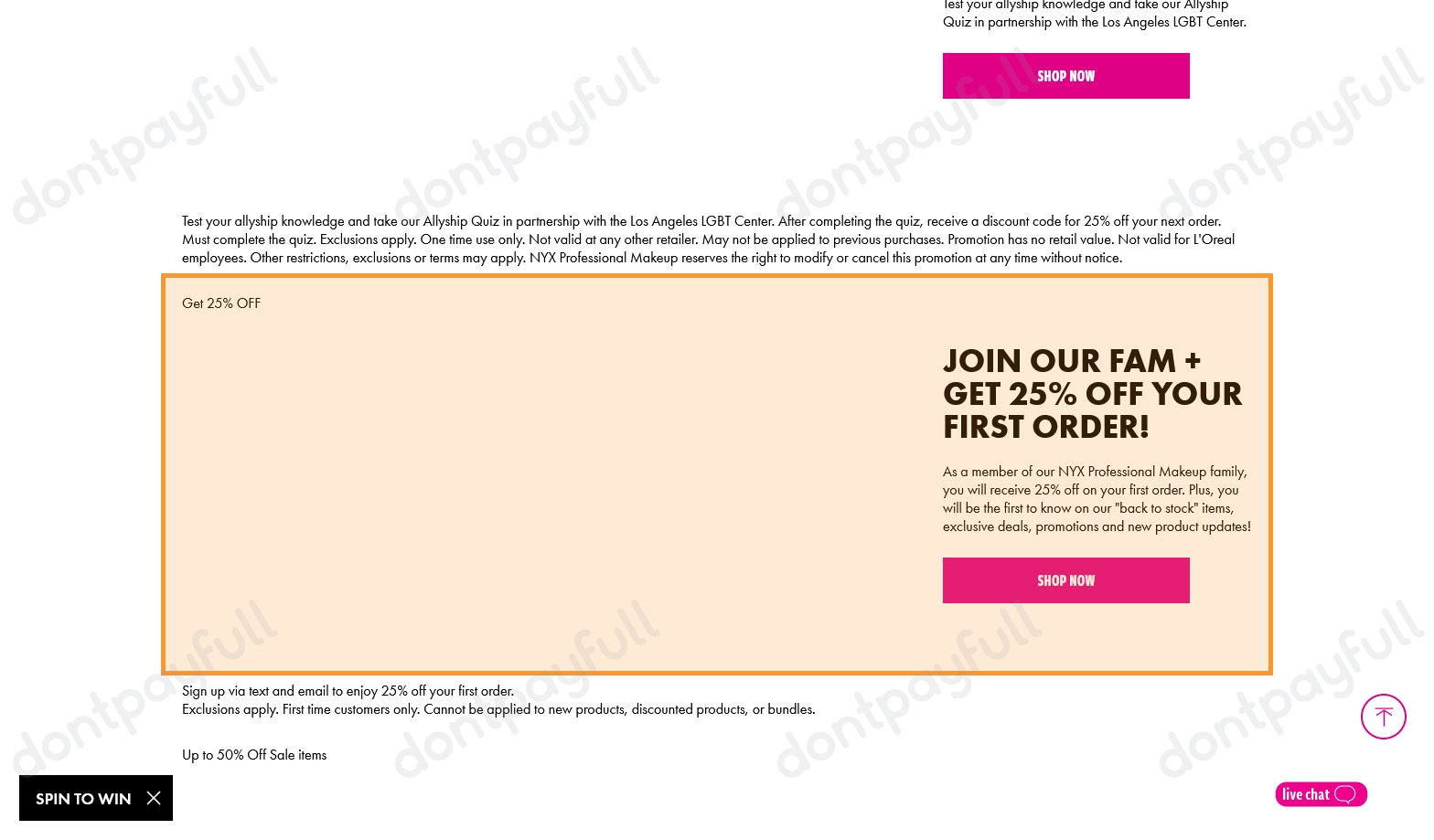 NYX Cosmetics Promo Codes | 30% OFF | December 2024