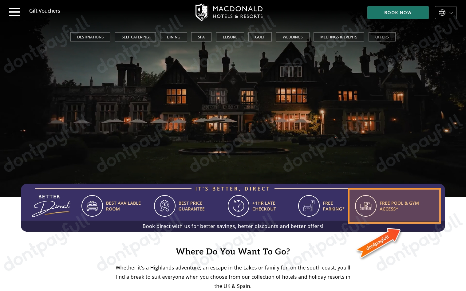 30 Off Macdonald Hotel DISCOUNT CODE ⇨ June 2024