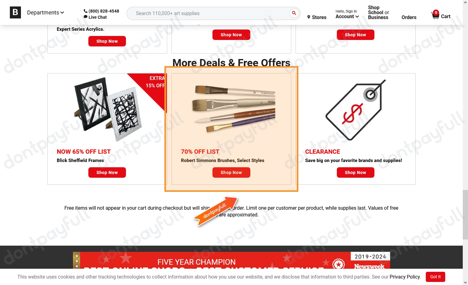 75 Off Blick Coupon, Promo Codes July 2024