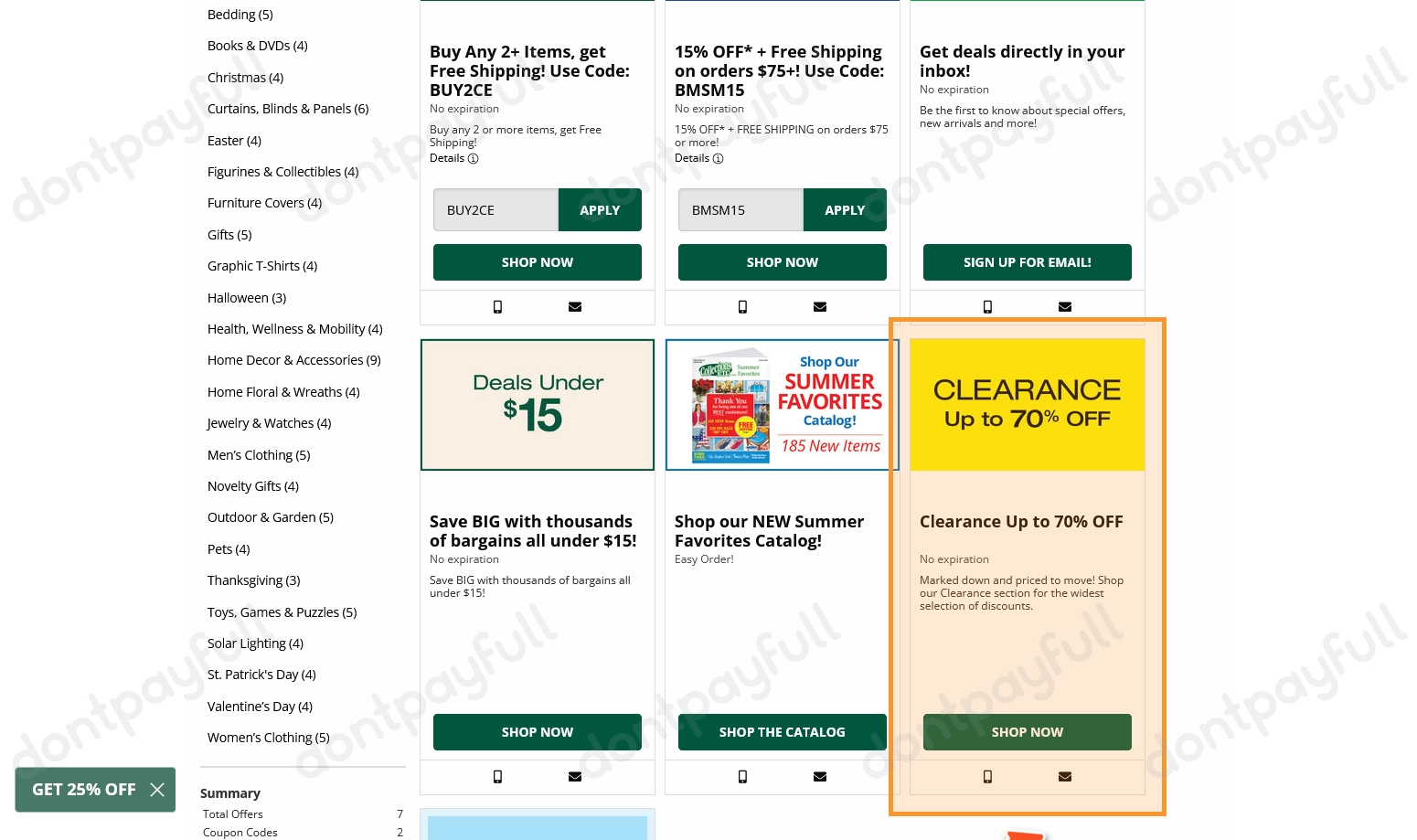 80 Off Collections Etc PROMO CODES ⇨ September 2024