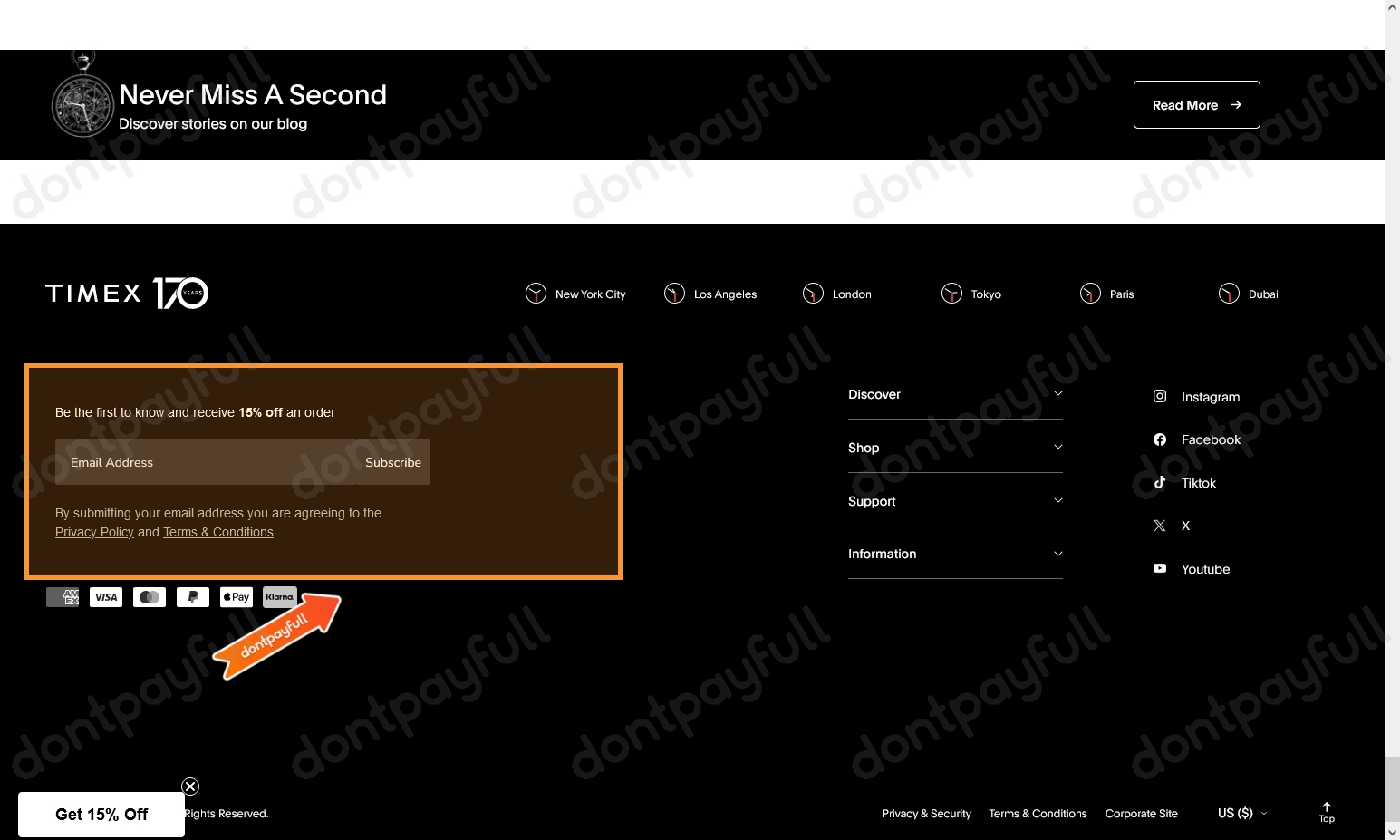 70 Off Timex Promo Code, Voucher Codes August 2024