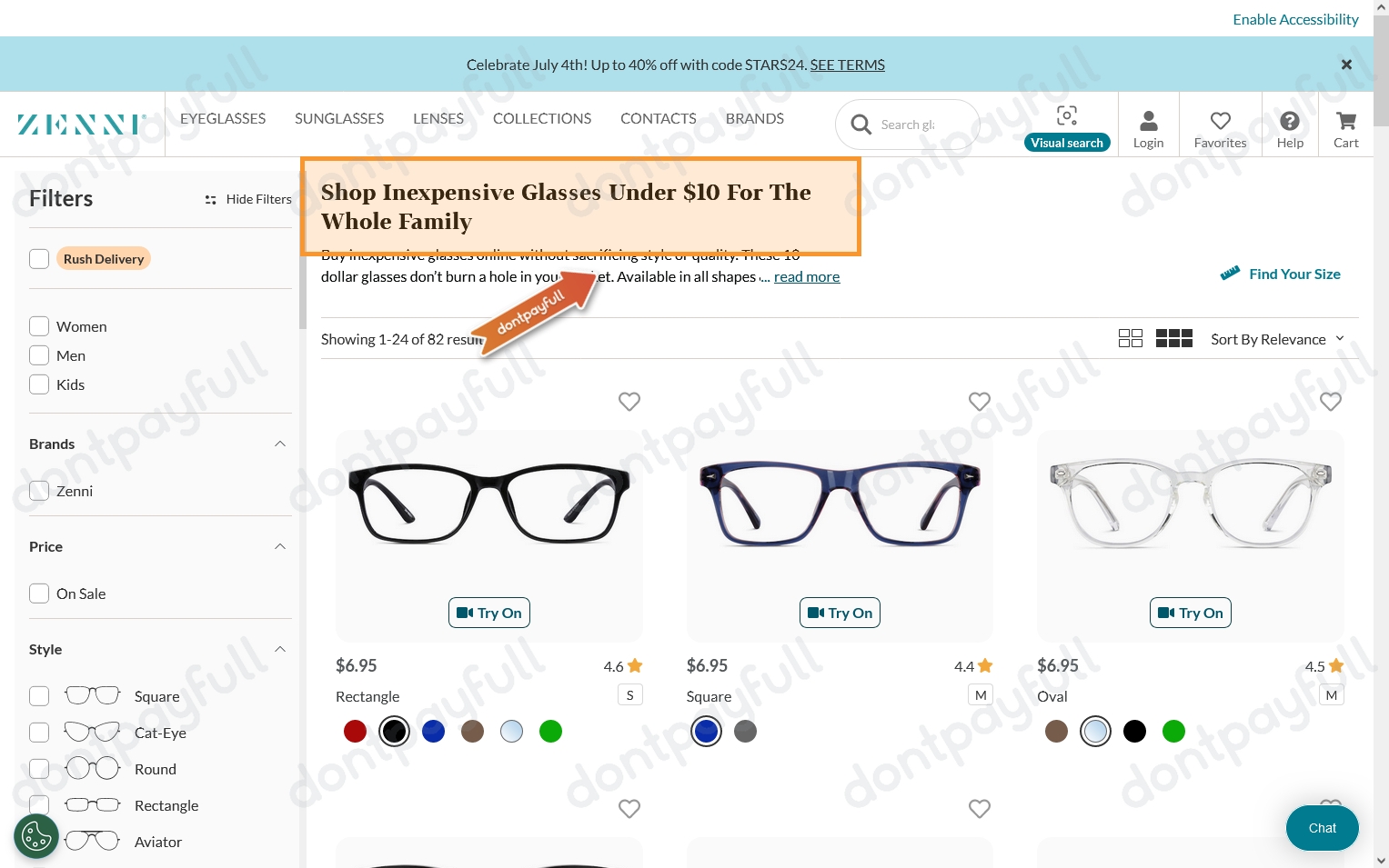 65 Off Zenni Optical Promo Codes, Coupon Codes 2025