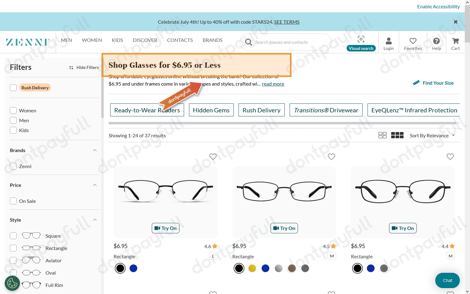 75 Off Zenni Optical Coupon Code, Promo Codes, Jul 2024