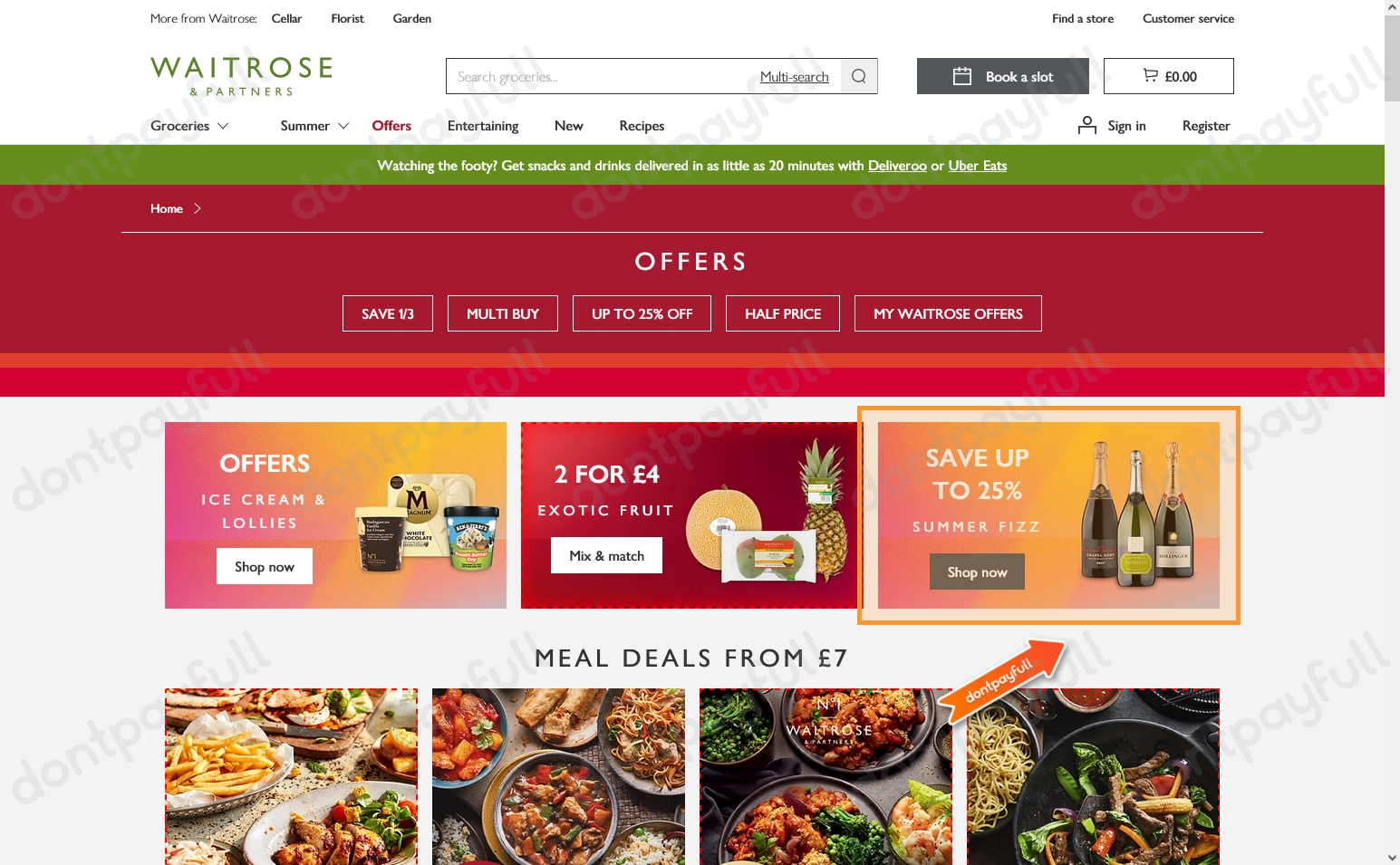 Waitrose Promotional Code Waitrose Discount Codes, Promo Codes - July 2024