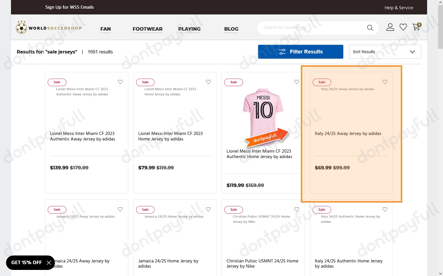 World Soccer Shop Promo Codes 25 OFF Sept. 2024