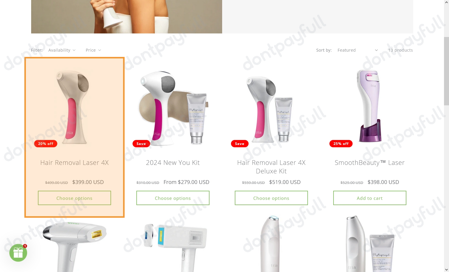50 Off Tria Beauty Coupon Code, Promo Codes July 2024
