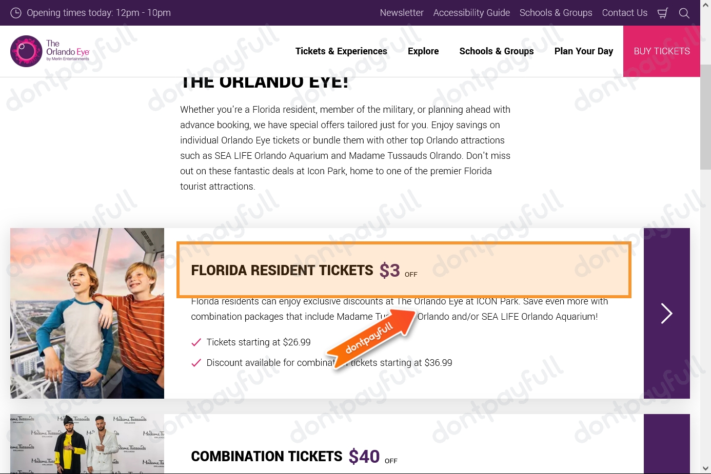 55% Off The Orlando Eye Coupon ⇨ (6 Active) July 2024