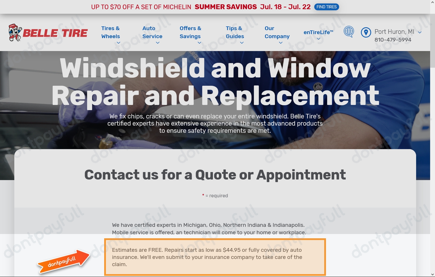 Belle Tire Coupons Get 20 OFF in September 2024