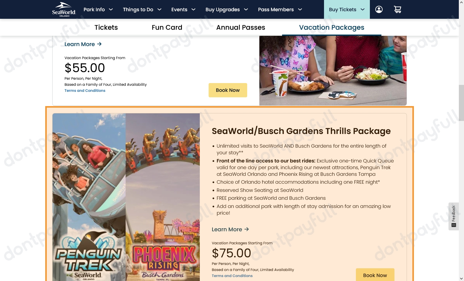 65% Off SeaWorld Promo Code, Coupons - December 2024