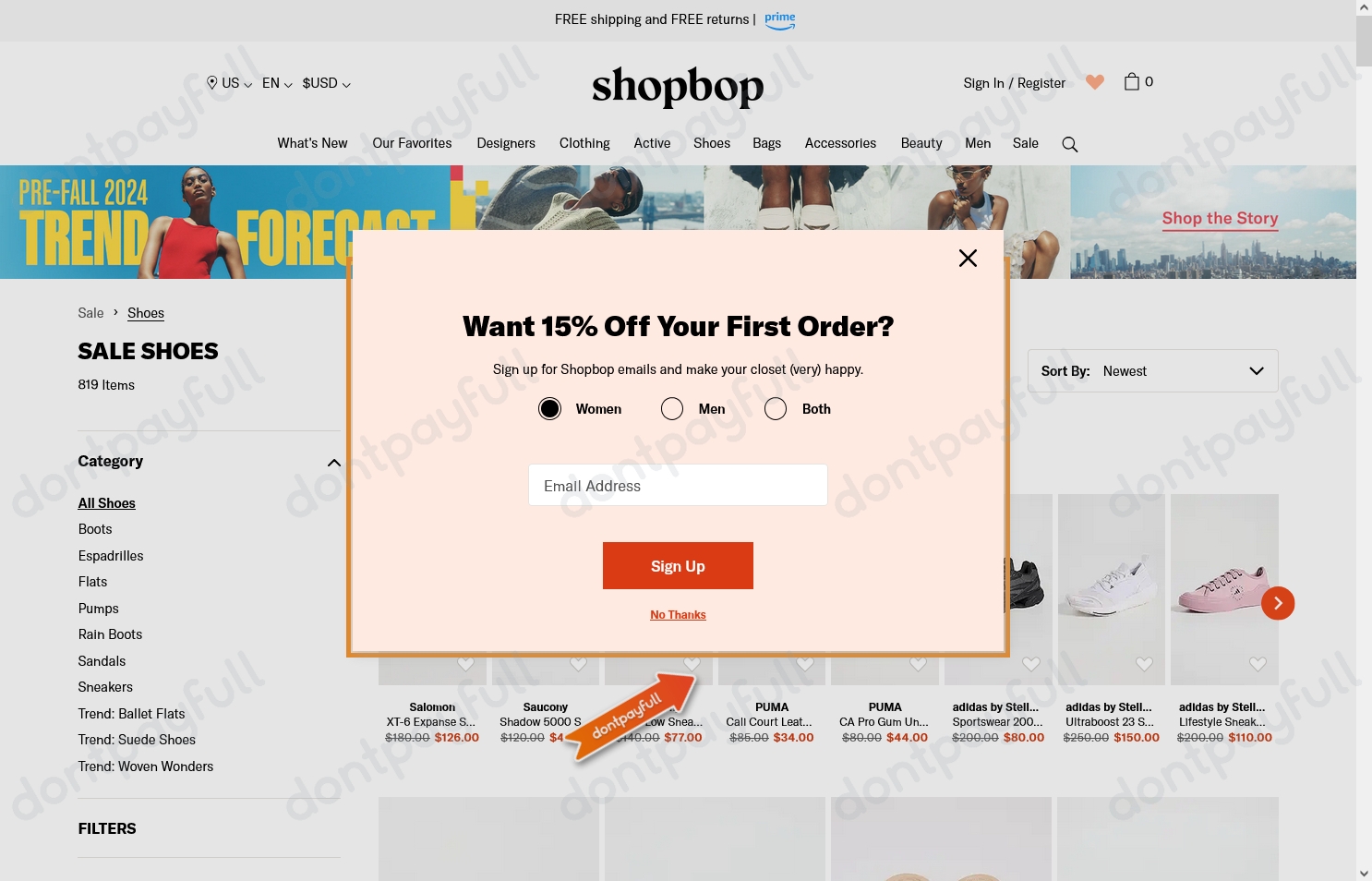 88 Off Shopbop PROMO CODES (41 Active) August 2024
