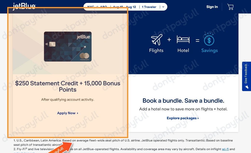 20 Off JetBlue Promo Code, Coupons November 2024