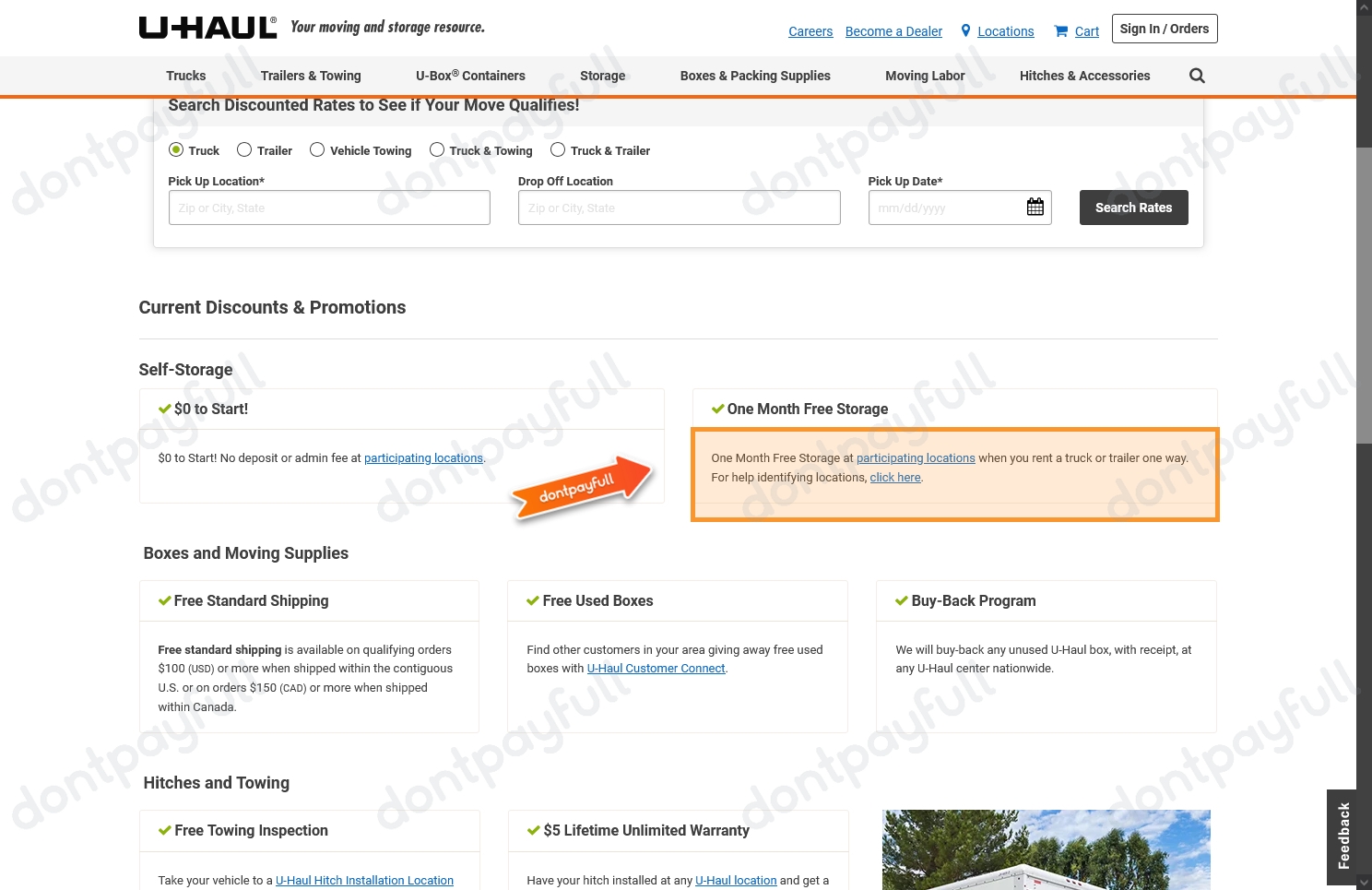 Uhual Discont Code 38 U-Haul Discount Codes, Coupon Codes - December 2024