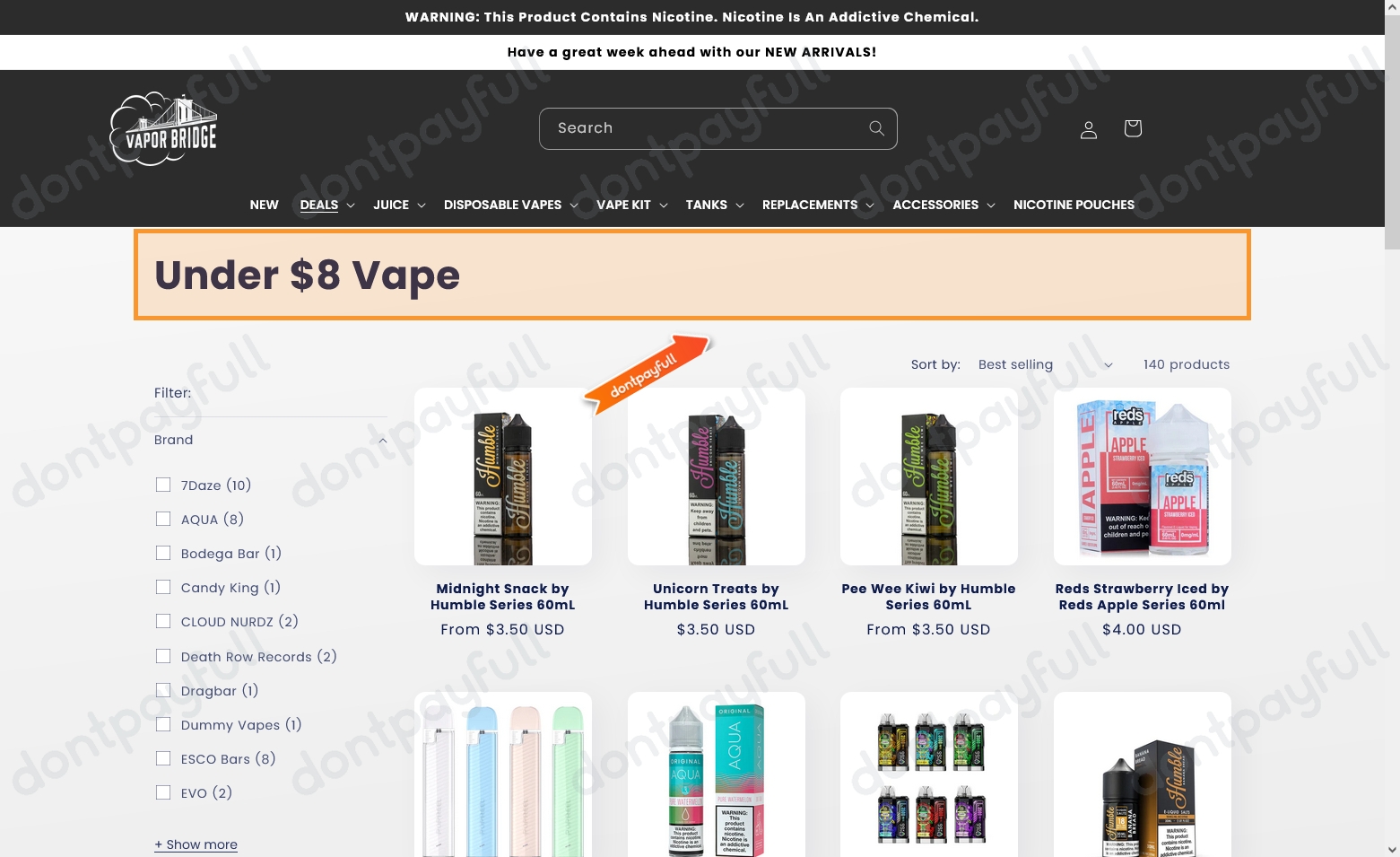 13 Vapor Bridge Coupons, Promo Codes September 2024