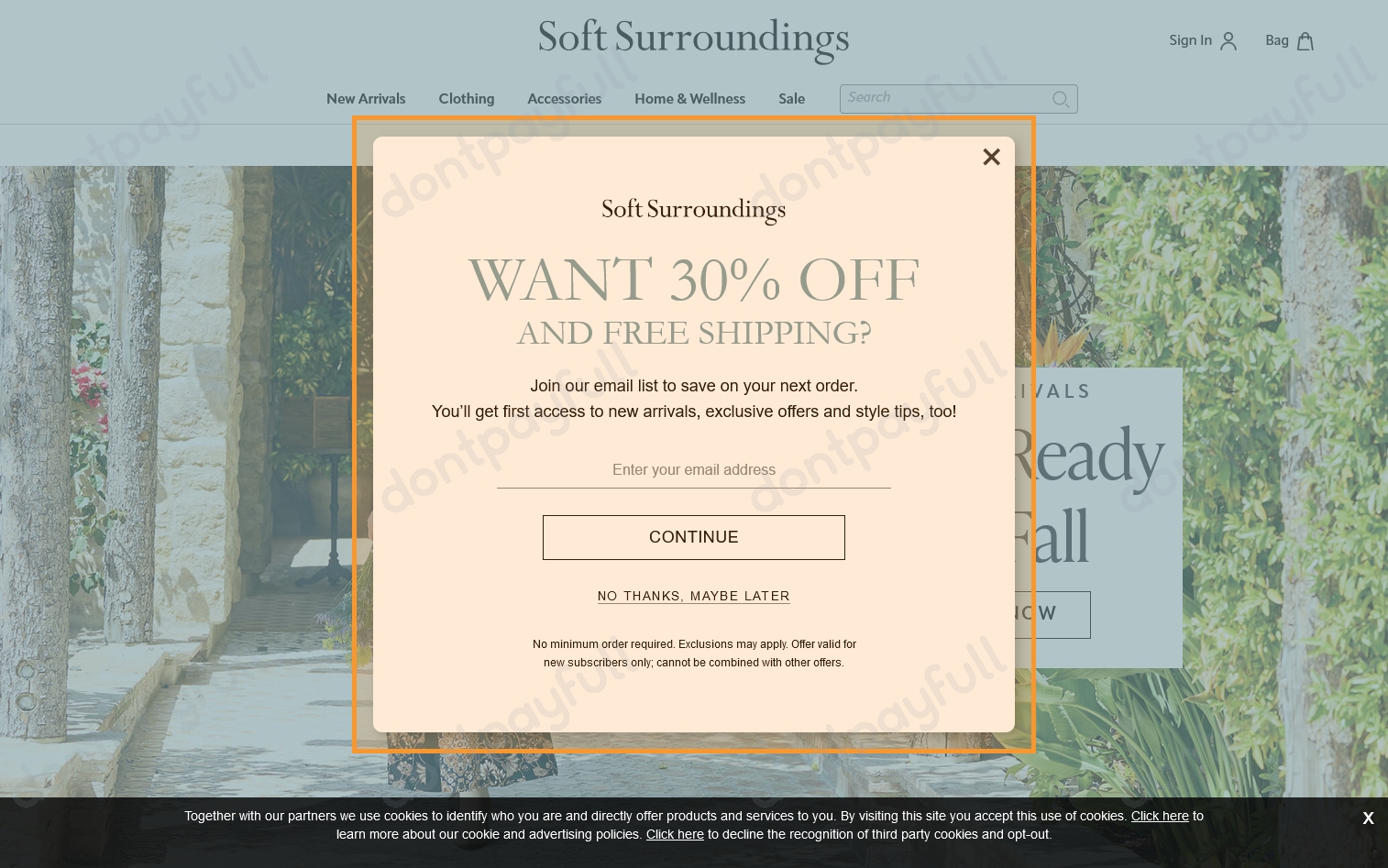 Soft Surroundings Coupon Codes 40 OFF Dec. 2024