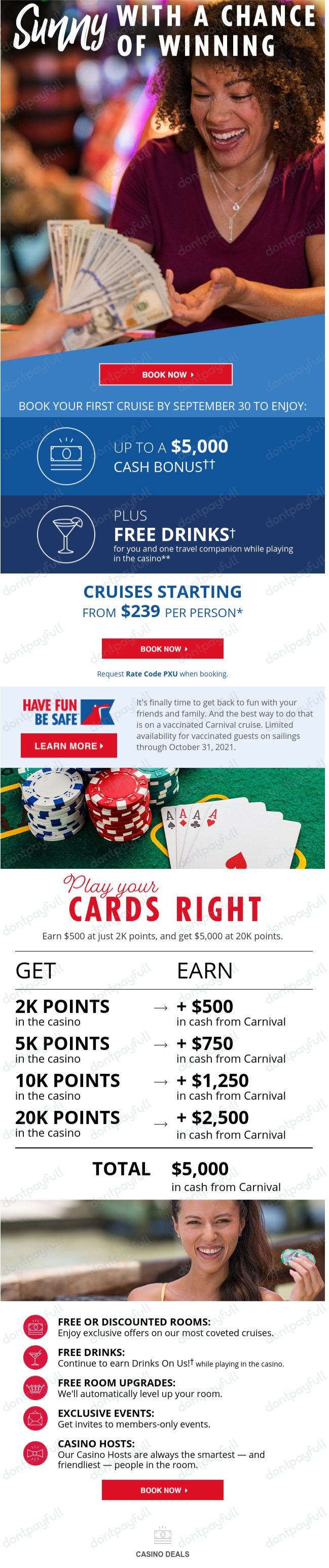 40% Off Carnival Coupons & Promo Codes - September 2021