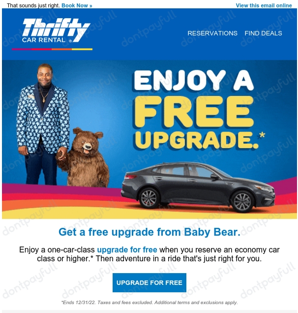 40% Off Thrifty Coupons & Promo Codes - November 2022
