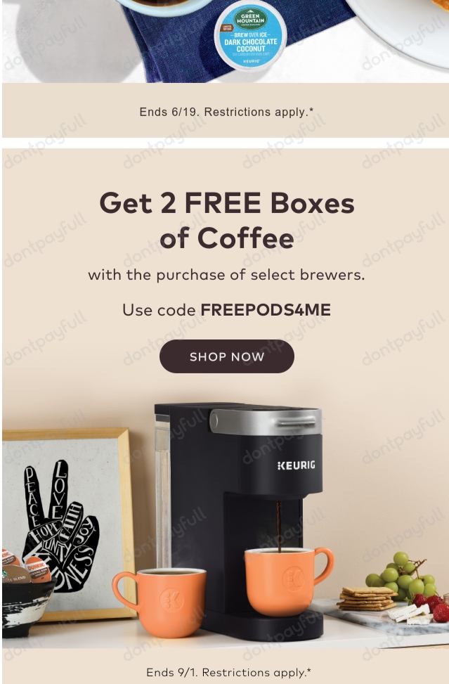 85% Off Keurig Coupons, Promo Codes 