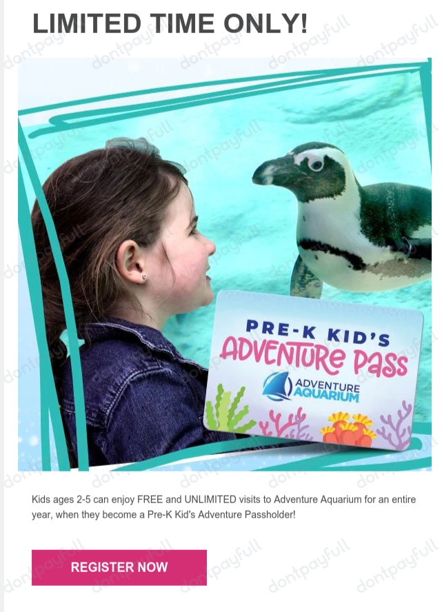 50% Off Adventure Aquarium Coupons & Promo Codes - 1470381 50% Off Adventure Aquarium Coupons & Promo Codes - 1470381