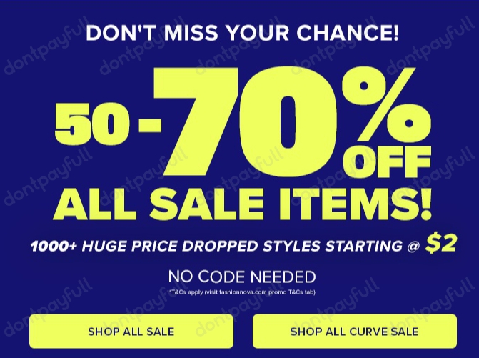 82% Off Fashion Nova Coupons & Discount Codes - Sep 2022