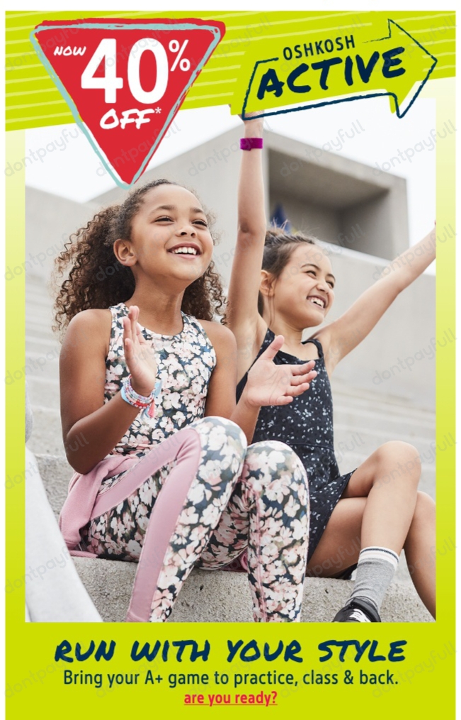 77% Off OshKosh Coupons, Promo Codes & Free Shipping