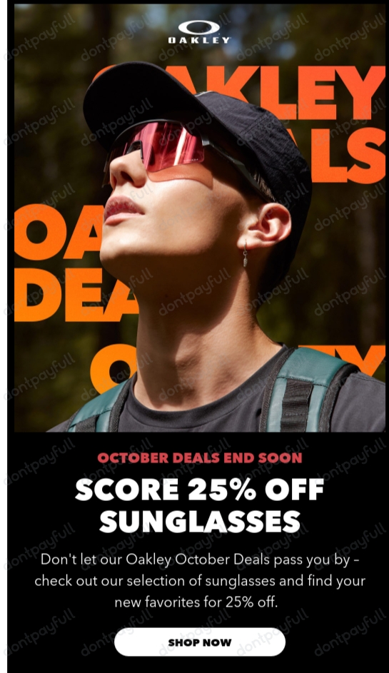 98 Off Oakley Coupons, Promo Codes & Free Shipping 2022