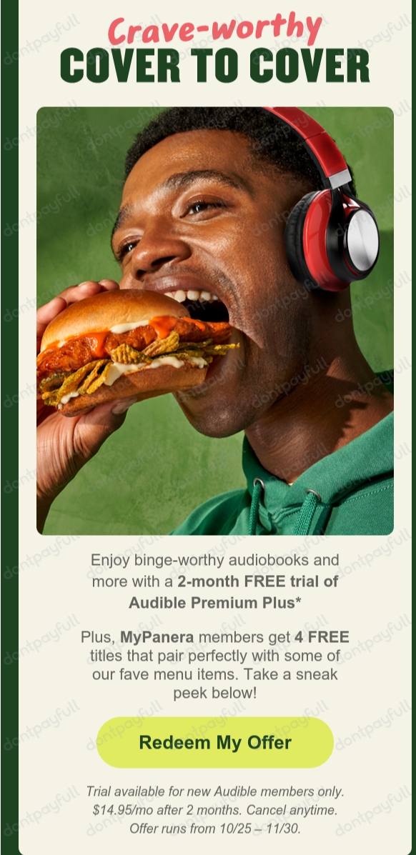 20% Off Panera Bread Coupons, Promo Codes & Free Shipping