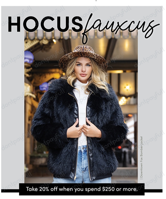 60 Off Fabulous Furs Coupons & Promo Codes October 2022