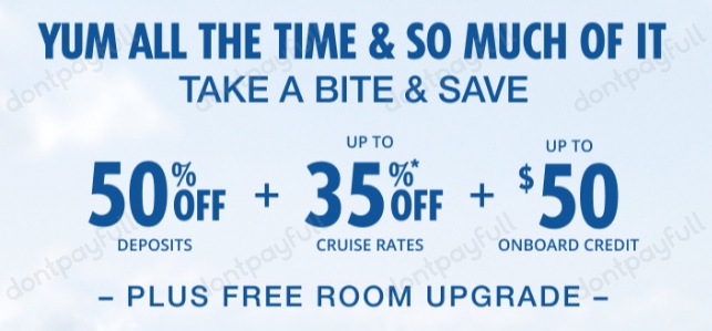 50% Off Carnival Coupons & Promo Codes - November 2022