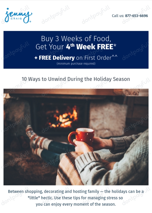 10 Off Jenny Craig Promo Codes, Coupons & Free Shipping