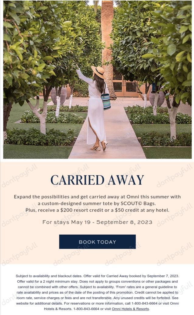 30 Off Omni Hotels Discount Code, Promo Codes Aug 2023
