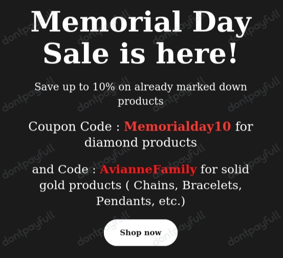 10 Off Avianne & Co. DISCOUNT CODE ⇨ June 2023