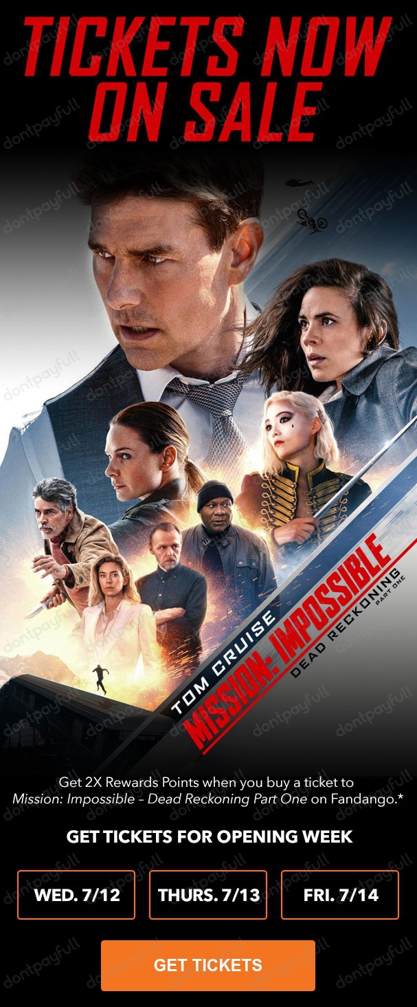 50 Off Fandango PROMO CODE ⇨ (18 ACTIVE) July 2023