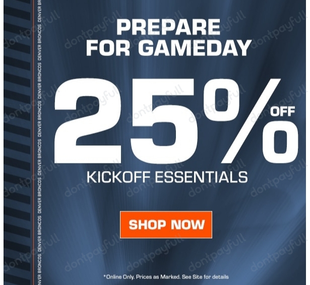 denver broncos black friday sale