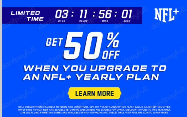 NFL Plus Free Trial 2022, NFL+ Deals, Sales, Promo Codes, Price