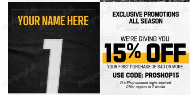 20% Off The Steelers Pro Shop PROMO CODE 2023