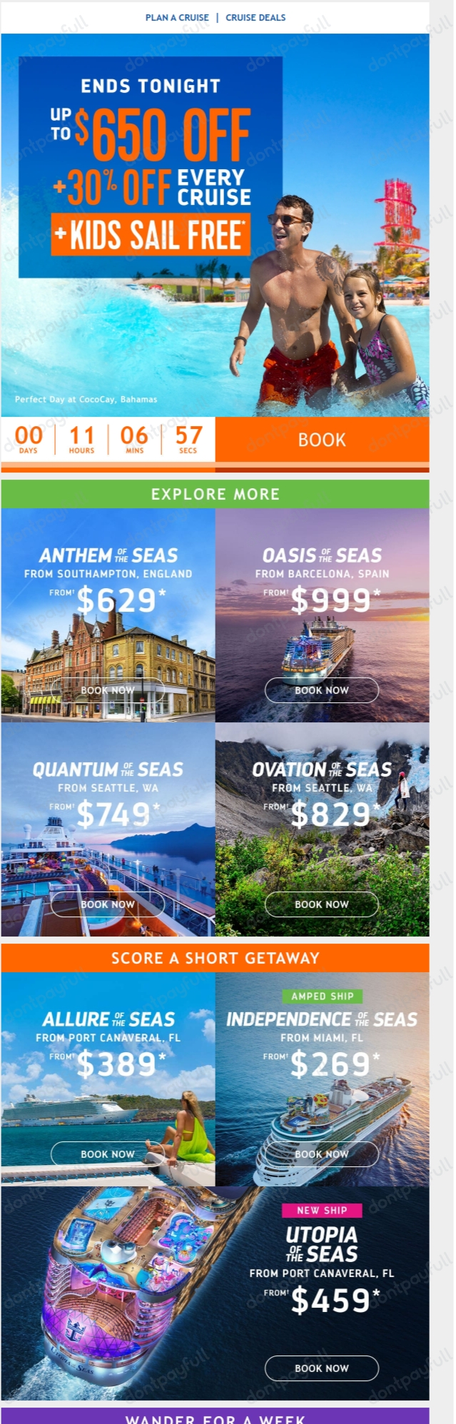 60 Off Royal Caribbean PROMO CODE ⇨ December 2023