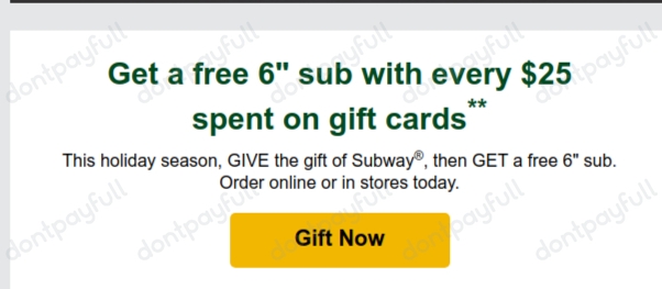 Subway December 2023 Coupons and Promo Codes 🛒